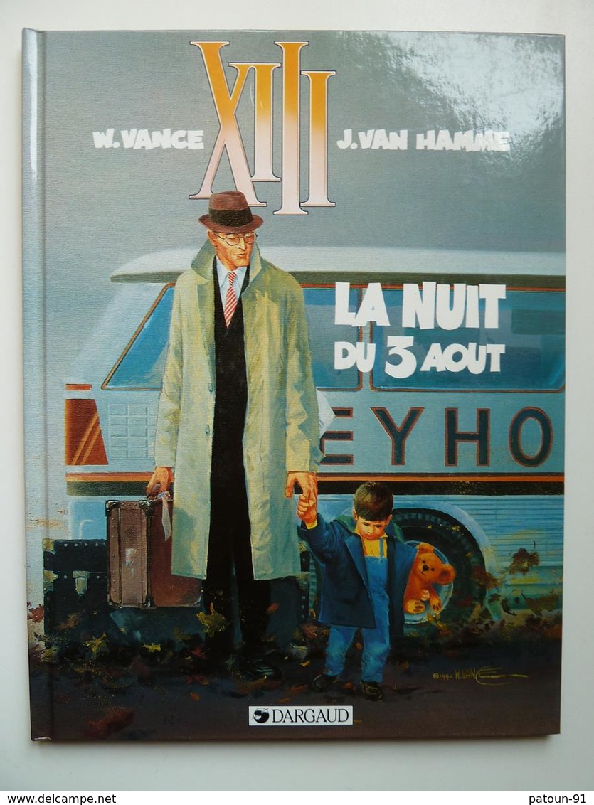 XIII, La Nuit Du 3 Août,  En TTBE - XIII