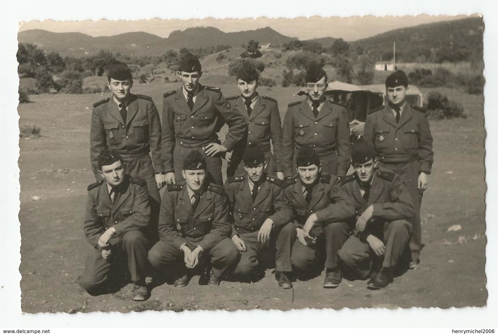 83 Var Frejus Camp Lecocq  Régiment G.i.r.c 1959 Carte Photo Dos Simple - Regimenten