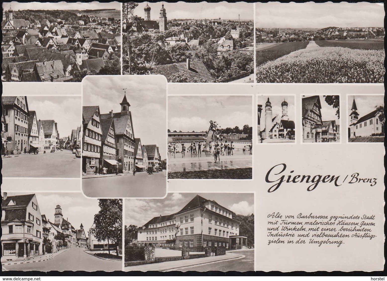 D-89537 Giengen An Der Brenz - Alte Ortsansichten - Chronik - Heidenheim