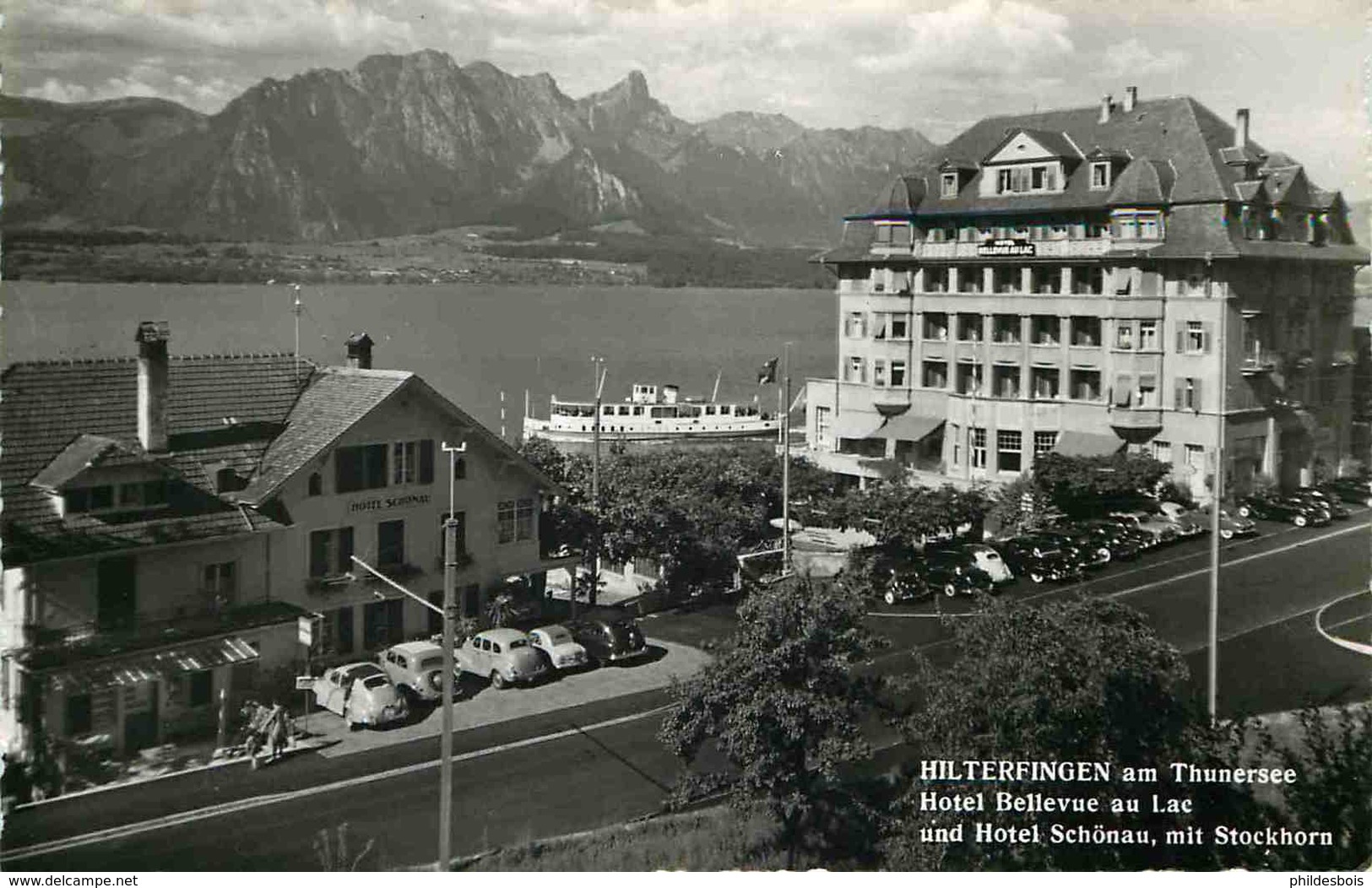 SUISSE  HILTERFINGEN  Hotel Bellevue - Hilterfingen
