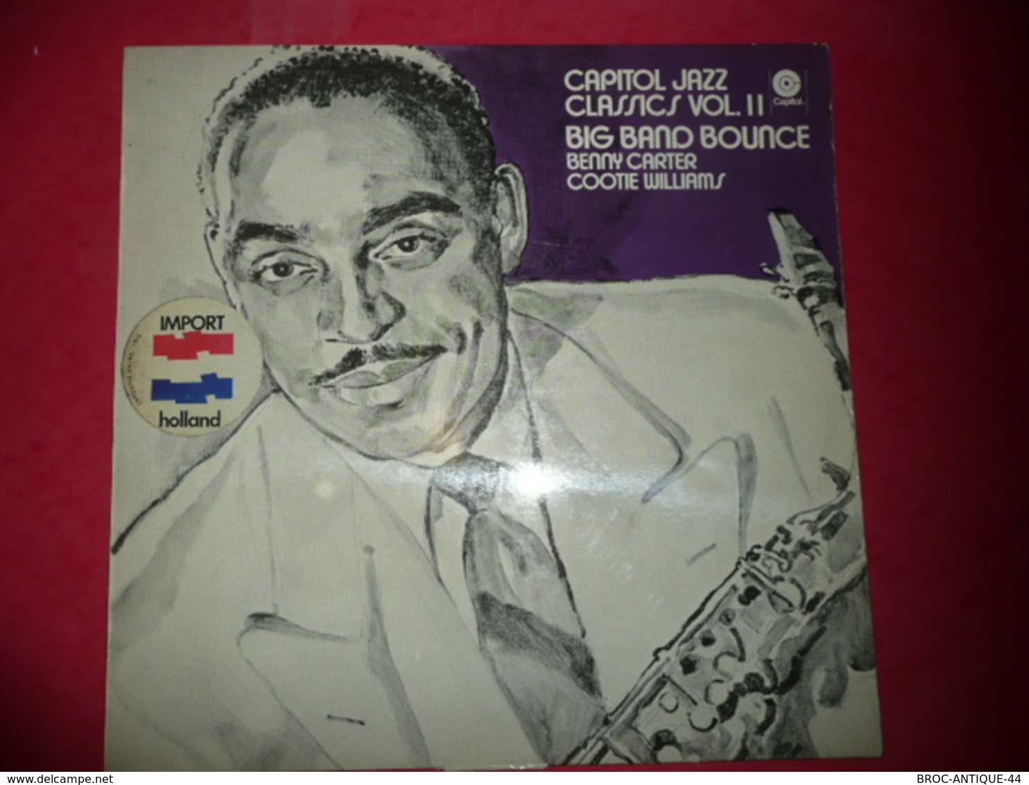 LP33 N°1147 - BENNY CARTER & COOTIE WILLLIAMS - BIG BAND BOUNCE - COMPILATION 13 TITRES IMPORT HOLLANDE - Jazz