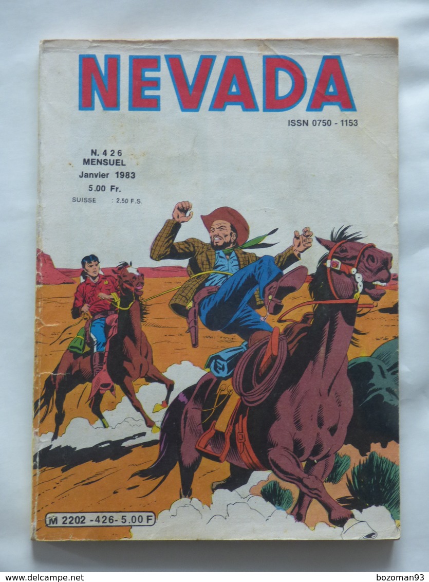 NEVADA N° 426 TBE - Nevada