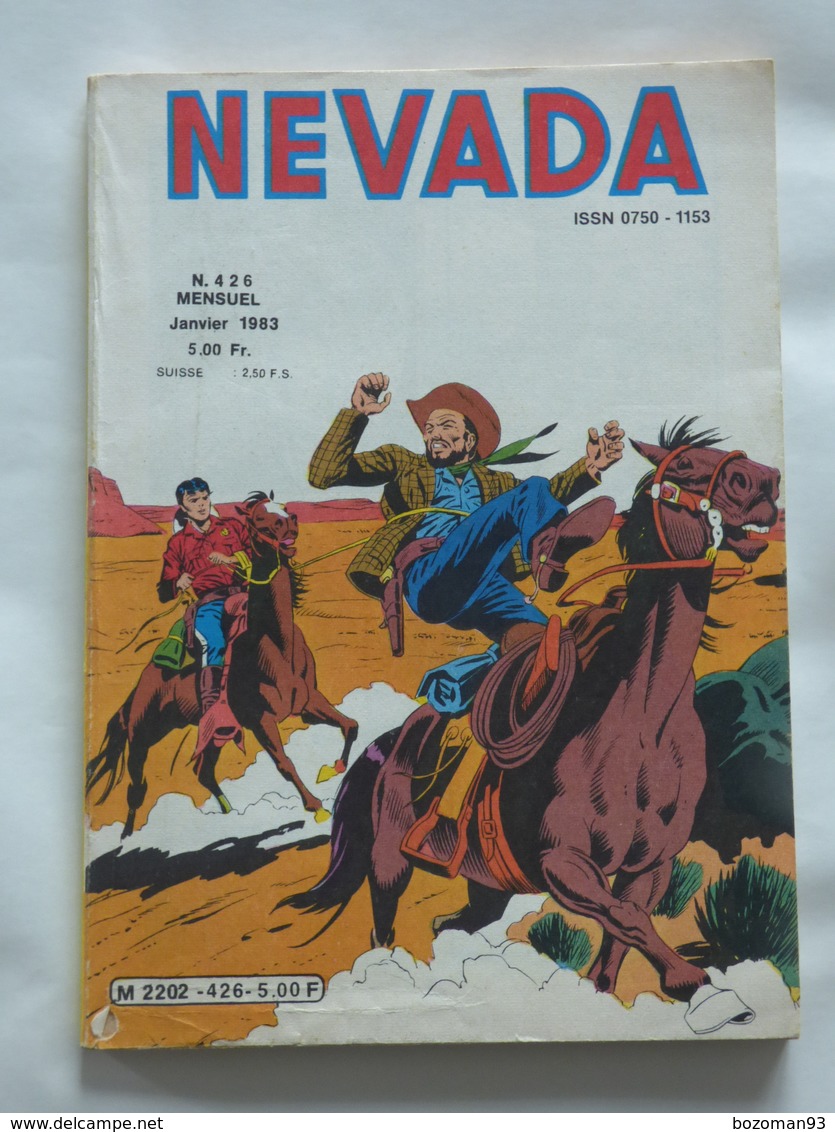 NEVADA N° 426 TBE - Nevada