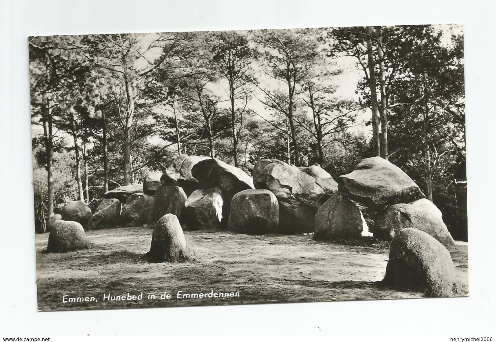 Pays Bas Holland Emmen Hunebed In De Emmerdennen Dolmen - Squares