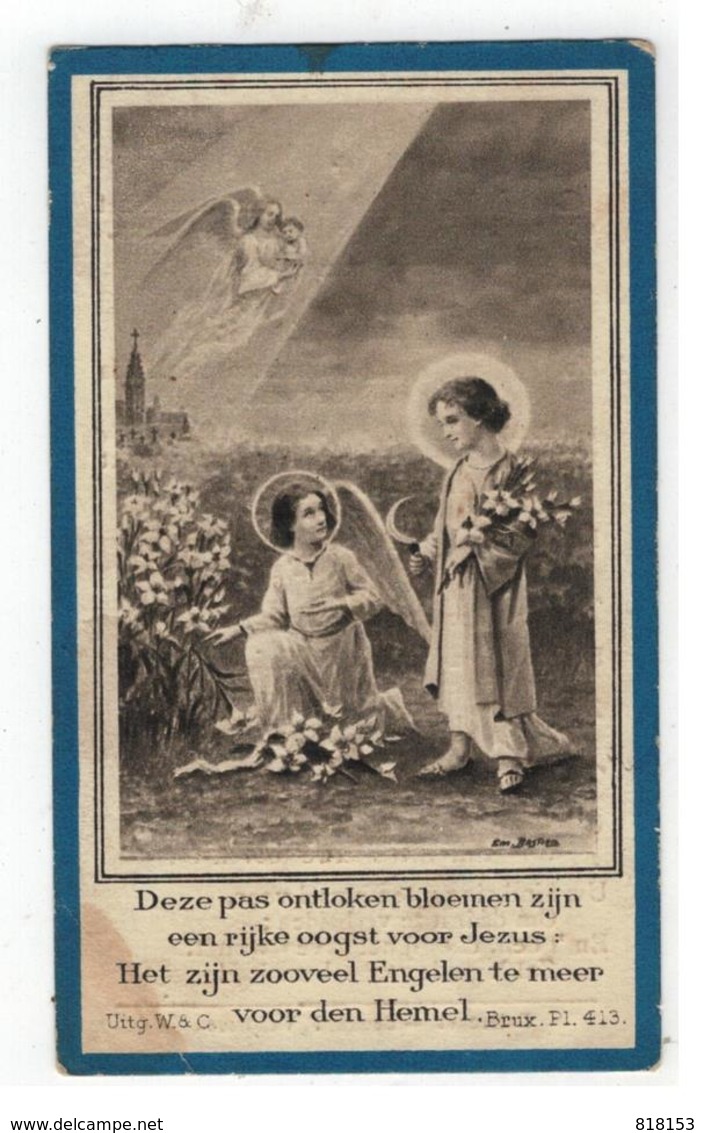 DP Alfons Florent Hoefkens Geb.Booischot 1921 Zoontje V Frans En Maria Leonia BRUYNSEELS,gestorvenHulshout 1923 - Religion & Esotérisme