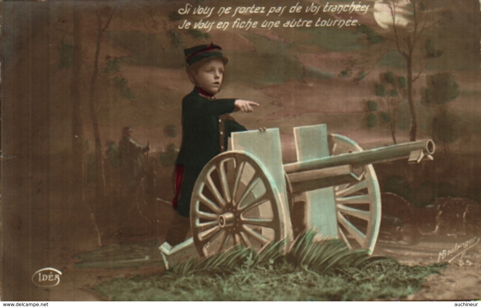 Idéa 55 Patriotique Enfant Canon - War 1914-18