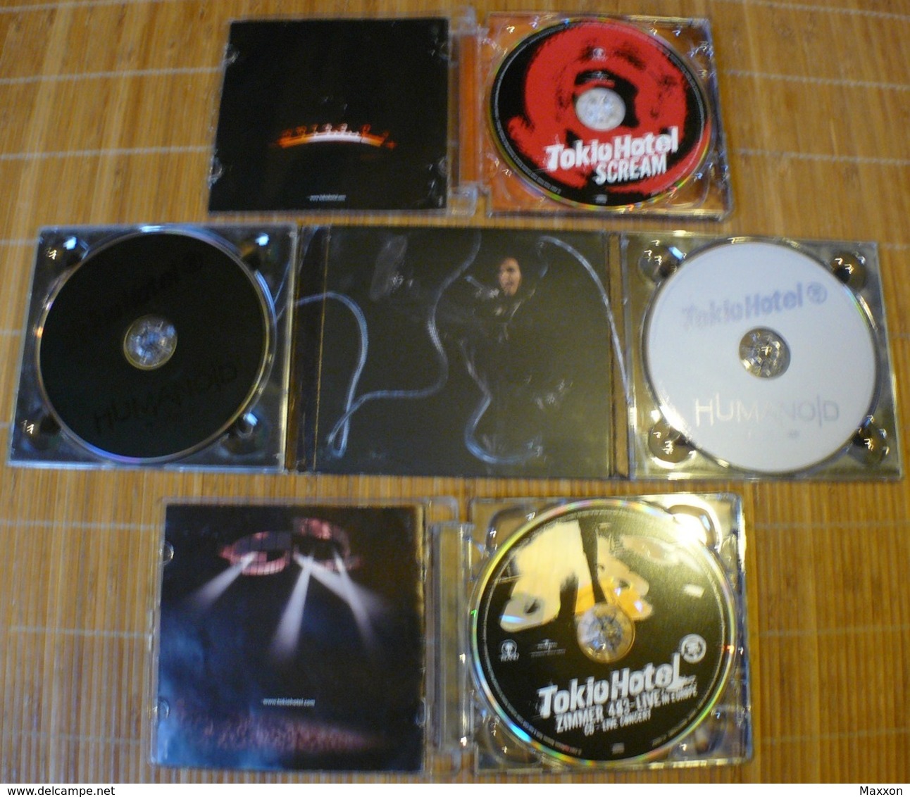 Disco  Pop - TOKIO HOTEL Humanoid + Scream + Zimmer 483 LIVE - 3 CD + 1 DVD