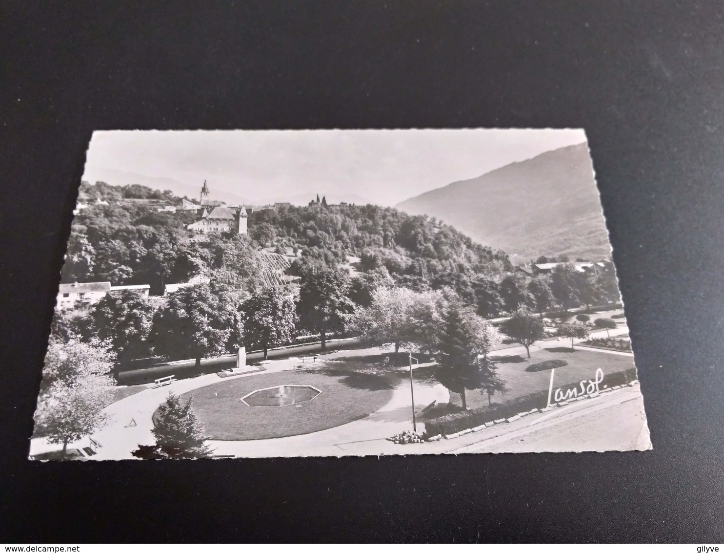 CP (73) Albertville. Le Jardin Public Et La Cité De Conflans. (H2638) - Sonstige & Ohne Zuordnung