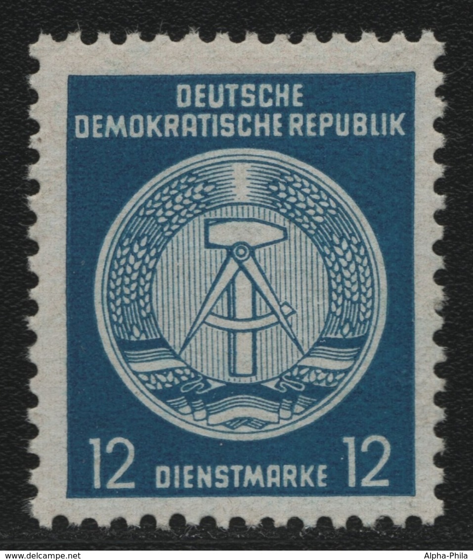 DDR 1954 - Mi-Nr. Dienst 20 X I XII ** - MNH - BPP-Signatur - Sonstige & Ohne Zuordnung