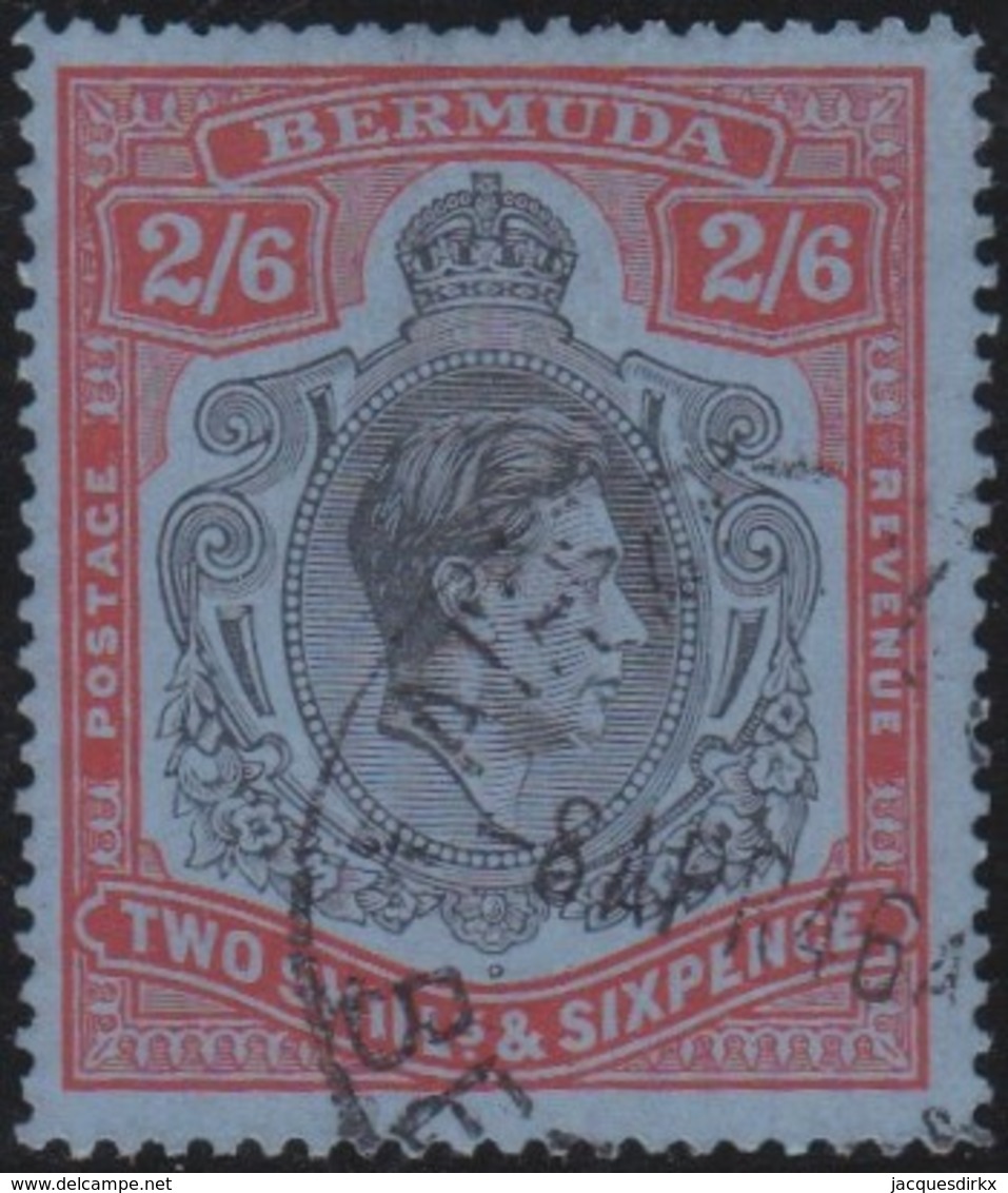 Bermuda    .    SG        .   117a   .  Perf. 14½     .      O        .    Cancelled      .   /   .    Gebruikt - Other & Unclassified