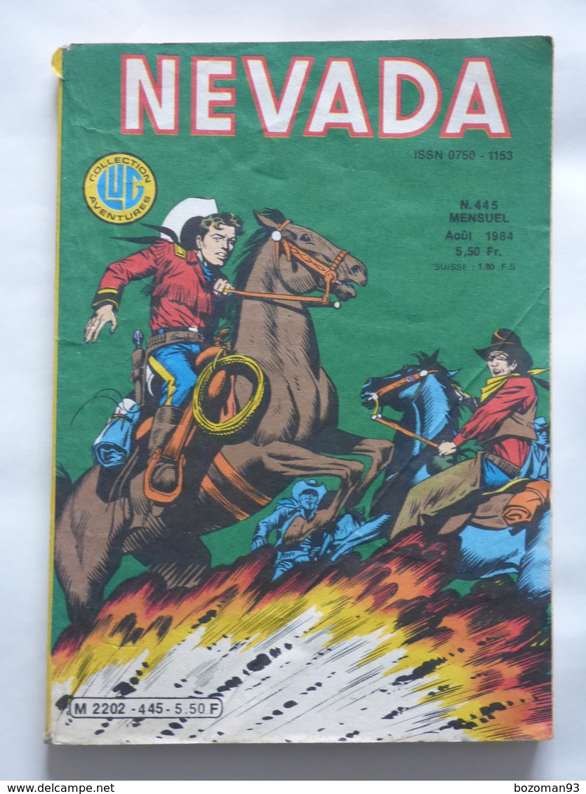 NEVADA N° 445 TBE - Nevada