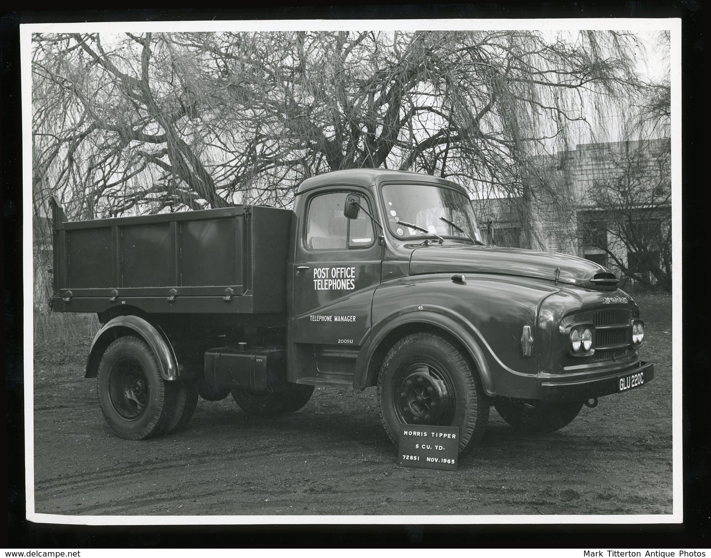 Original Photograph - Post Office Telephones - Morris Tipper- 1965 (22 X 16cm) - Autres & Non Classés