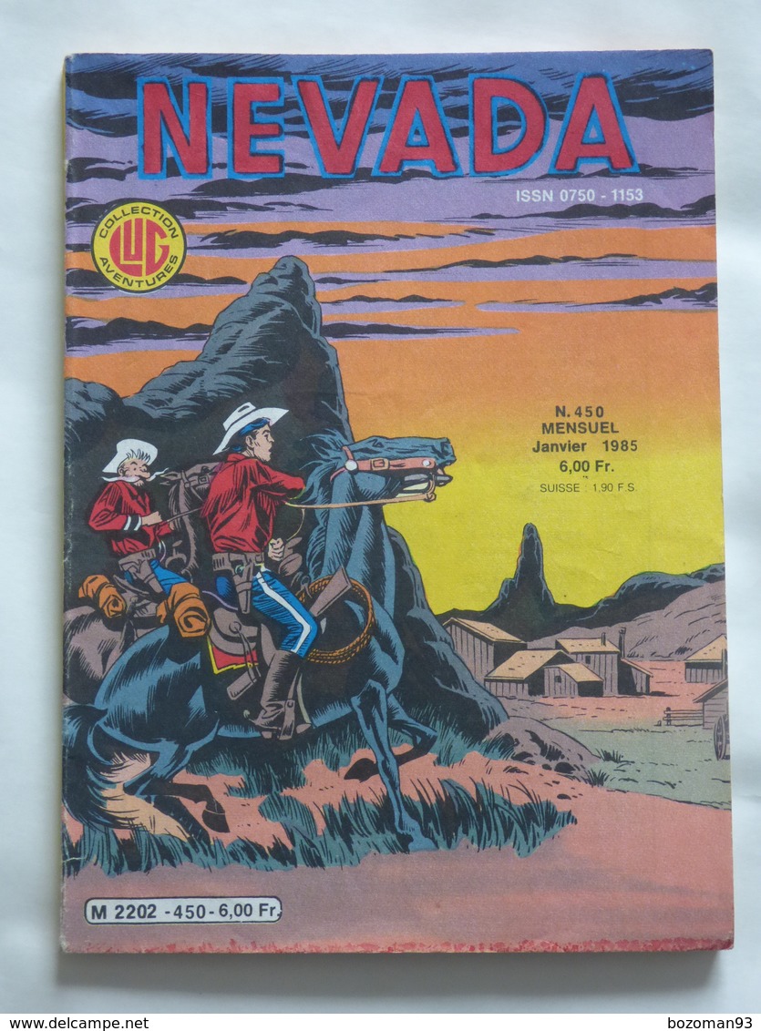 NEVADA N° 450  TBE - Nevada