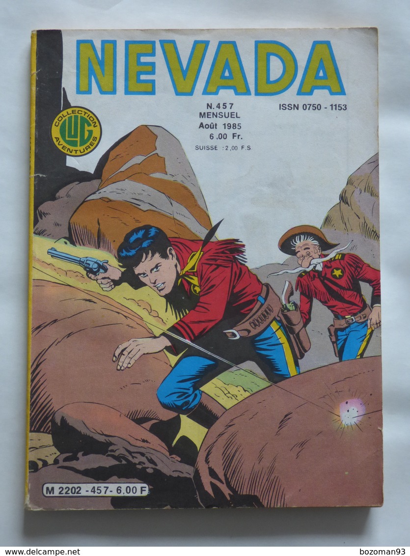 NEVADA N° 457  TBE - Nevada