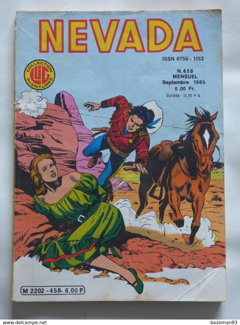 NEVADA N° 458  TBE - Nevada