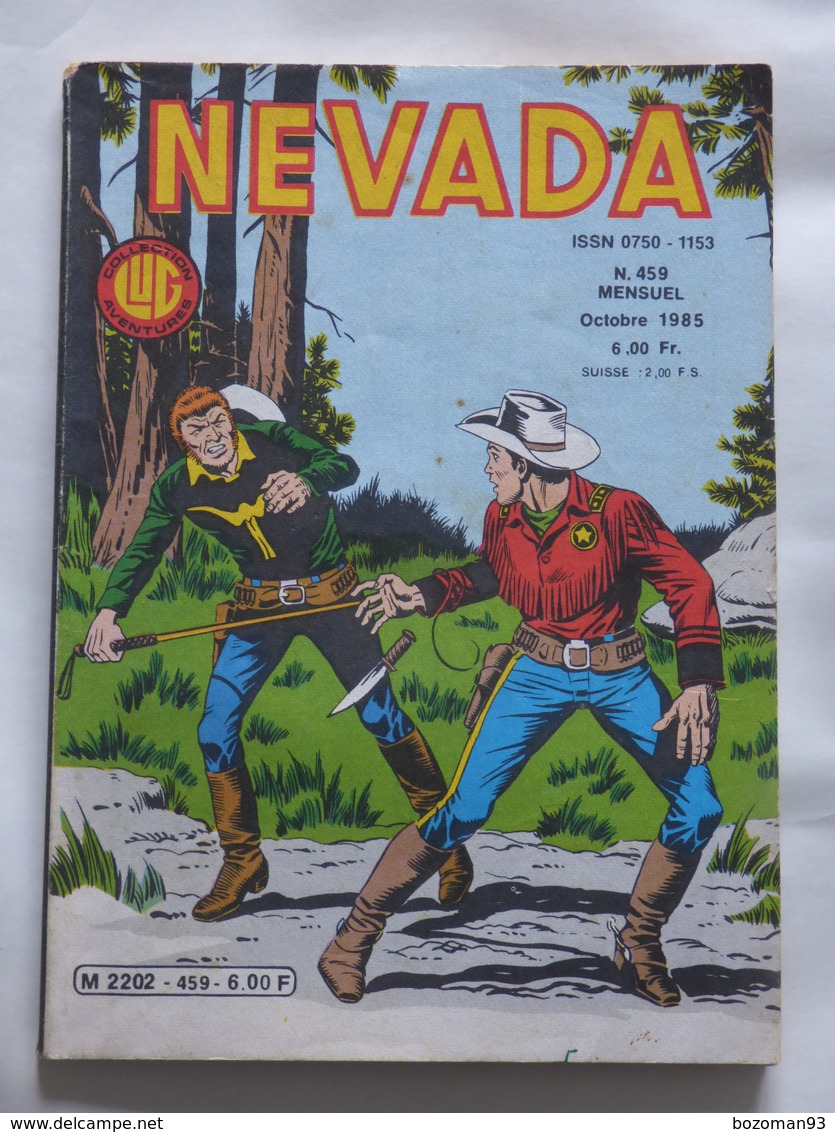 NEVADA N° 459  TBE - Nevada