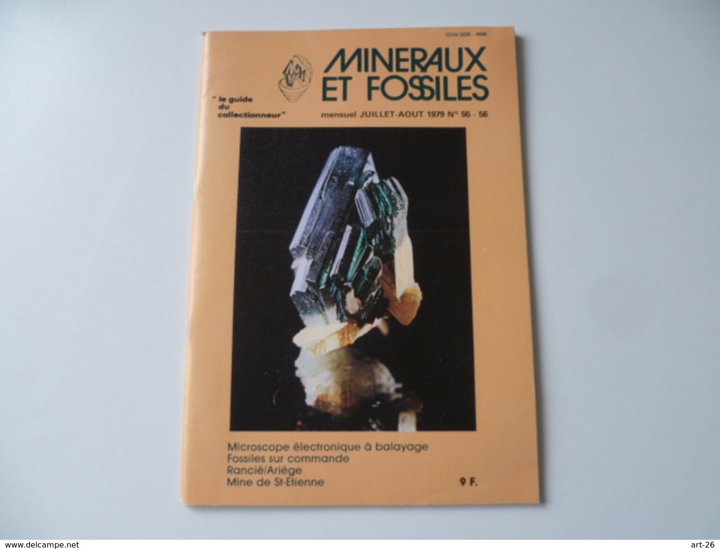 REVUE  MINERAUX ET FOSSILES N° 55/56 - Minéraux