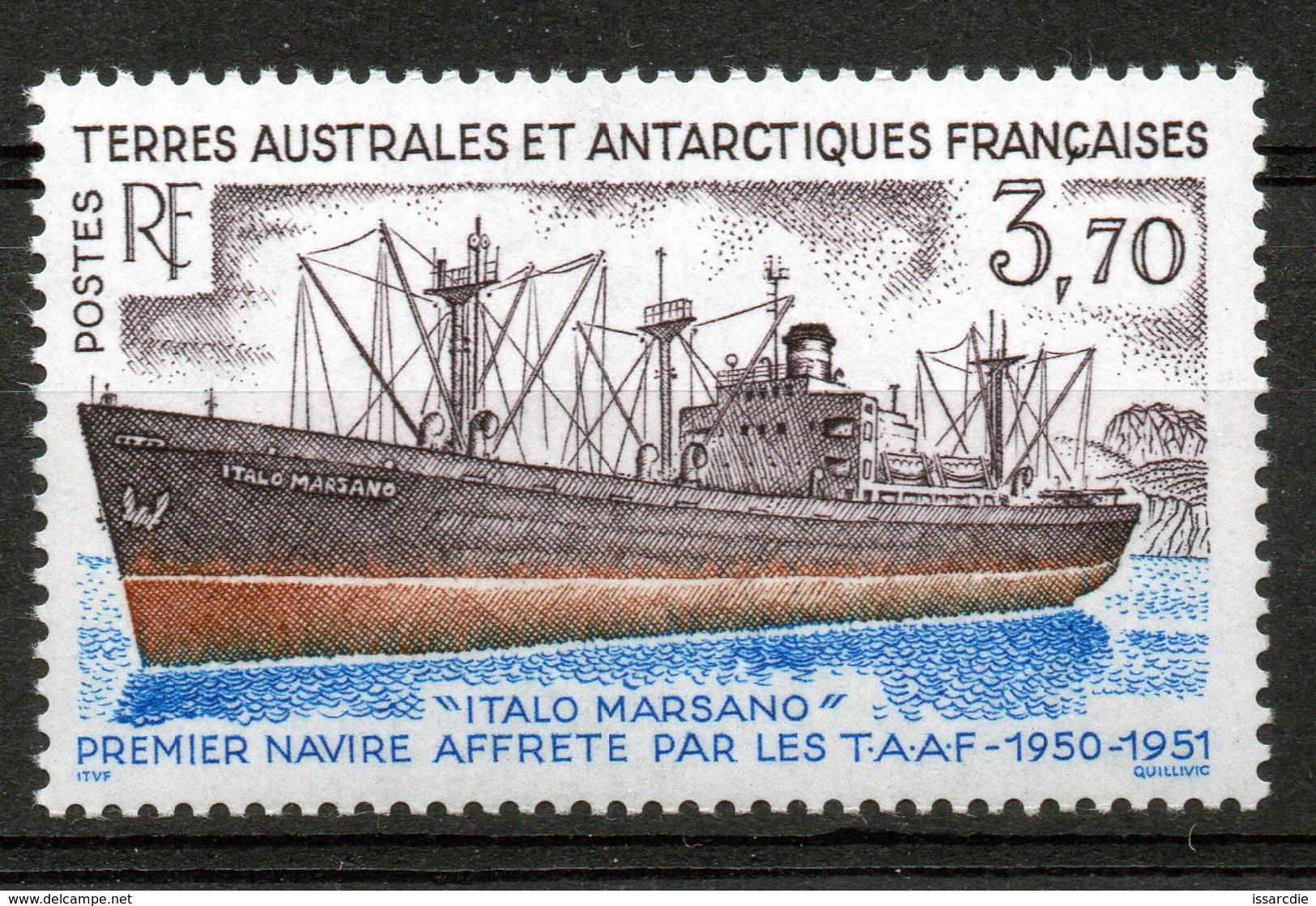 TERRE Australes Et Antarctique Française Bateaux  Neuf ** - Nuovi