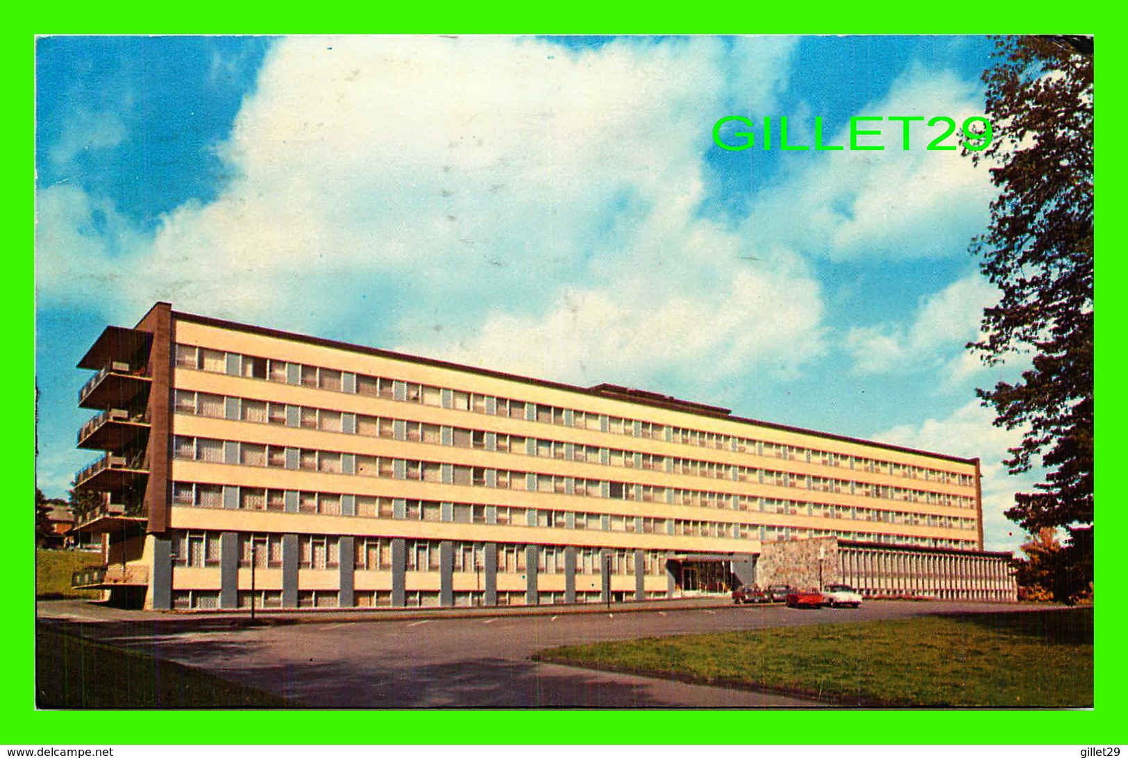 SHERBROOKE, QUÉBEC - FOYER ST JOSEPH, RÉSIDENCE PERSONNES AGÉES - CIRCULÉE EN 1968 - P. E. GENEST ENR - - Sherbrooke