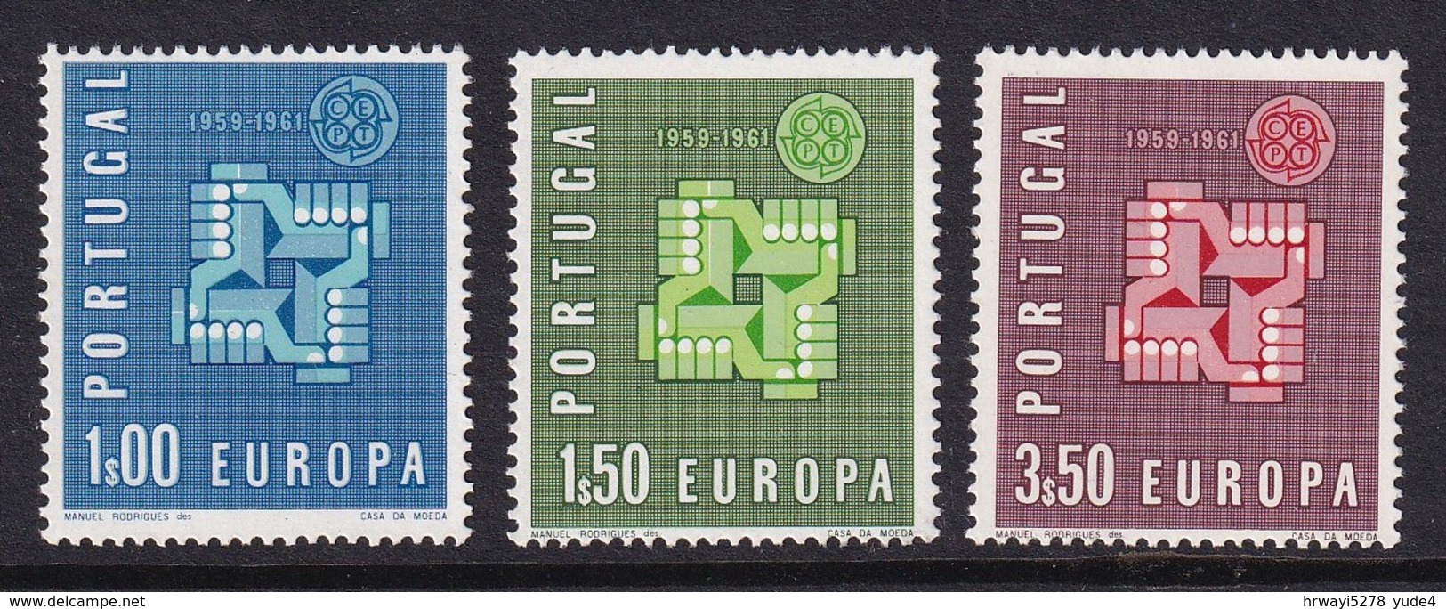 Portugal 1961, Complete Set MNH. Cv 3 Euro - Ungebraucht