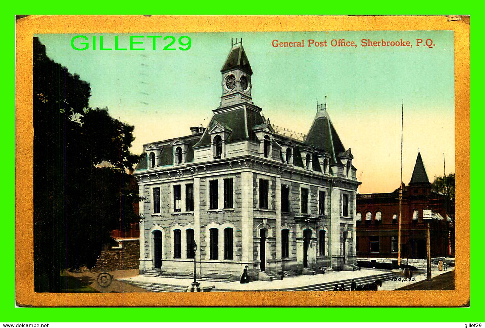 SHERBROOKE, QUÉBEC - GENERAL POST OFFICE - ANIMATED - TRAVEL - - Sherbrooke