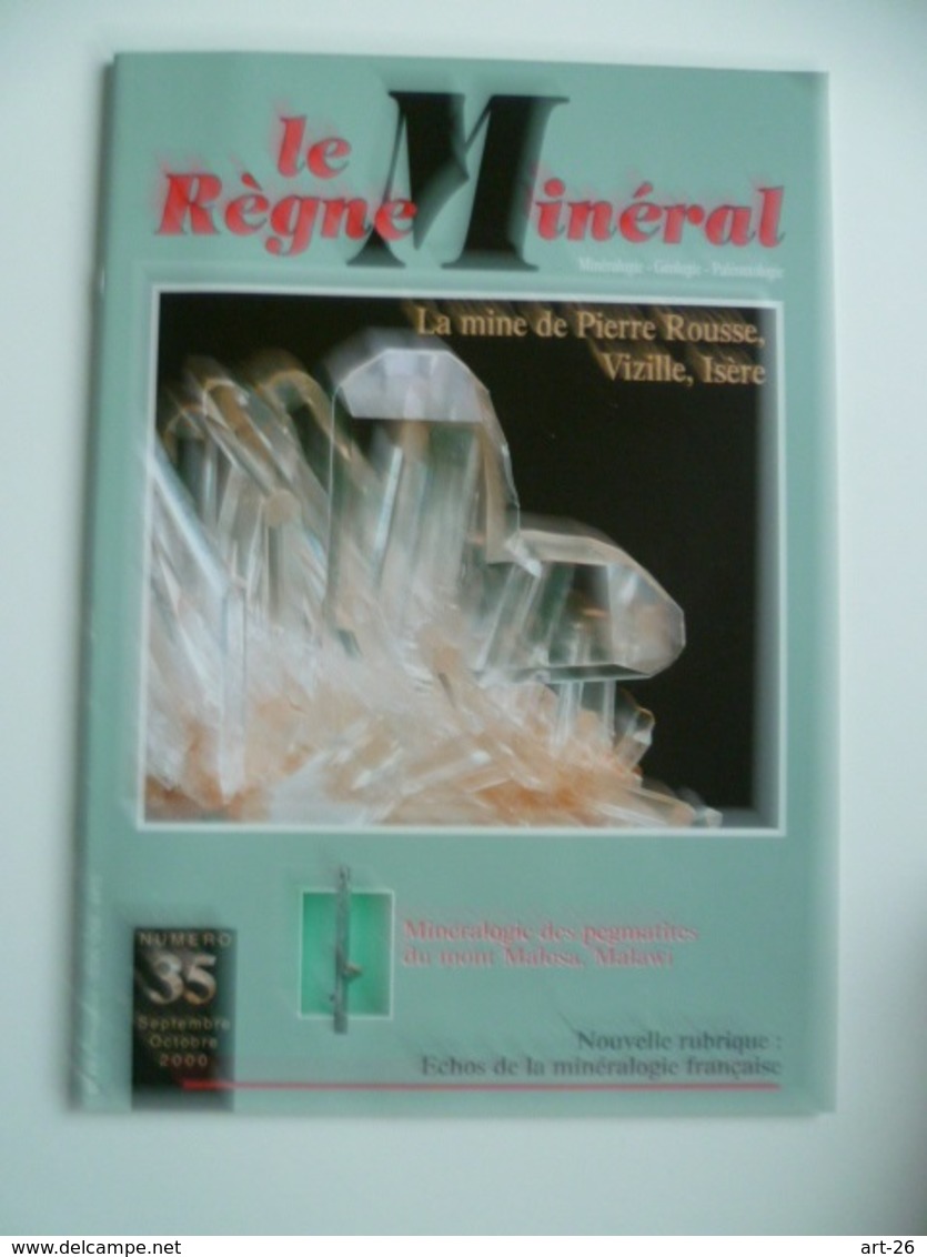 REVUE LE REGNE MINERAL  N° 35 - Minerals