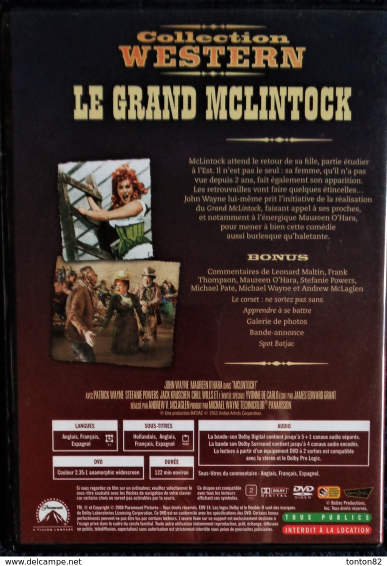 Les Plus Grands Westerns De John Wayne - Le Grand McLintock . - Western / Cowboy