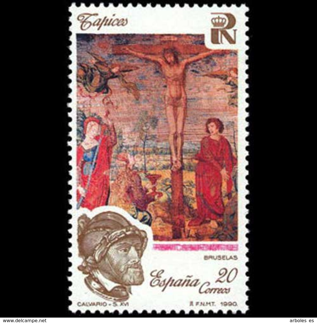 PATROMONIO ARTISTICO NACIONAL - AÑO 1990 - Nº EDIFIL 3090sha - Usados