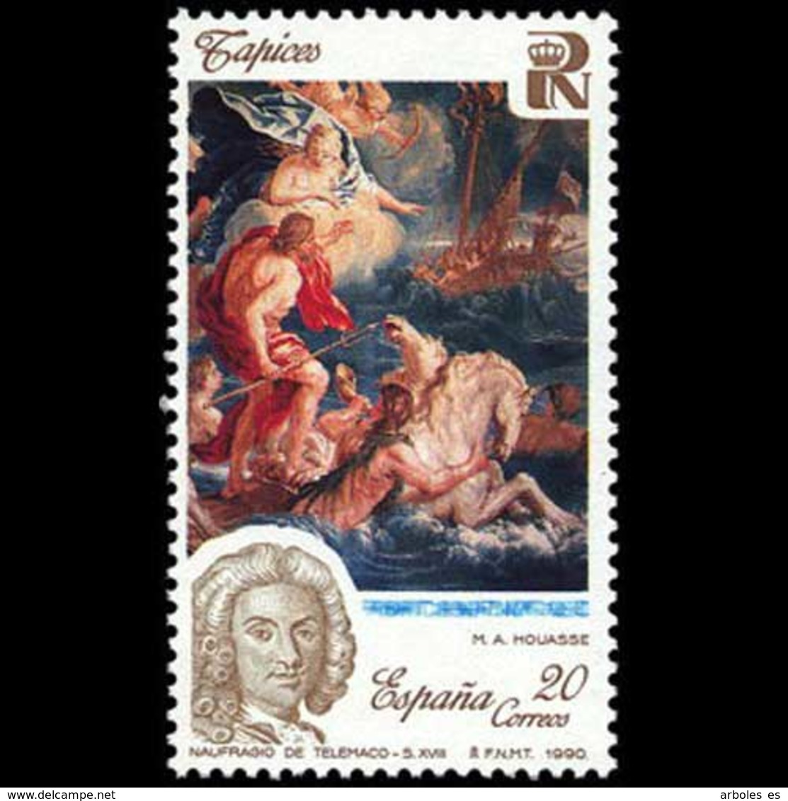 PATROMONIO ARTISTICO NACIONAL - AÑO 1990 - Nº EDIFIL 3090shc - Usados