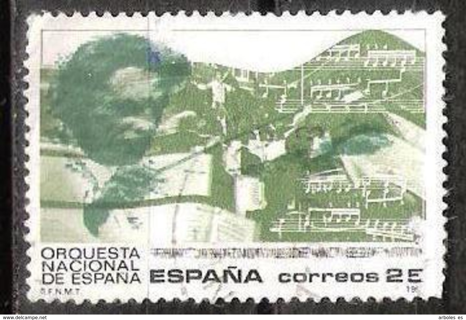 ORQUESTA NACIONAL - AÑO 1990 - Nº EDIFIL 3098 - Usados