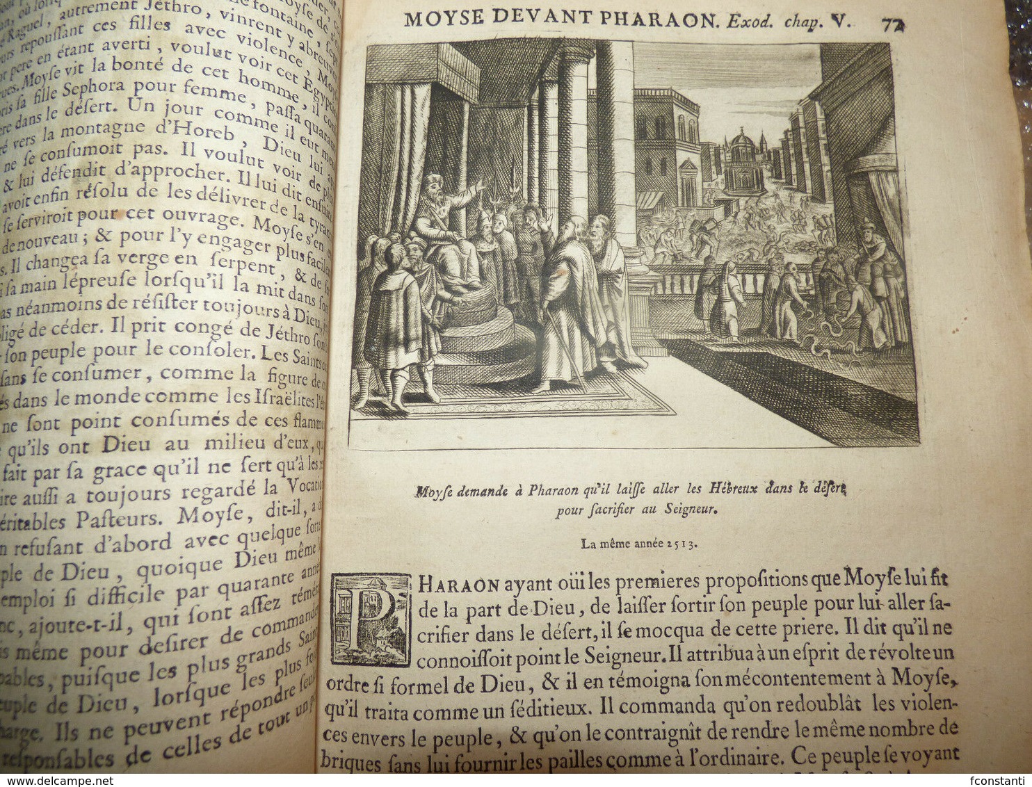 ISAAC LEMAISTRE DE SACY L'HISTOIRE DU VIEUX ET DU NOUVEAU TESTAMENTS 1770