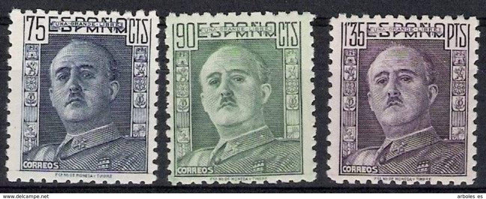GENERAL FRANCO - AÑO 1946 - Nº EDIFIL 0999-01 - Unused Stamps