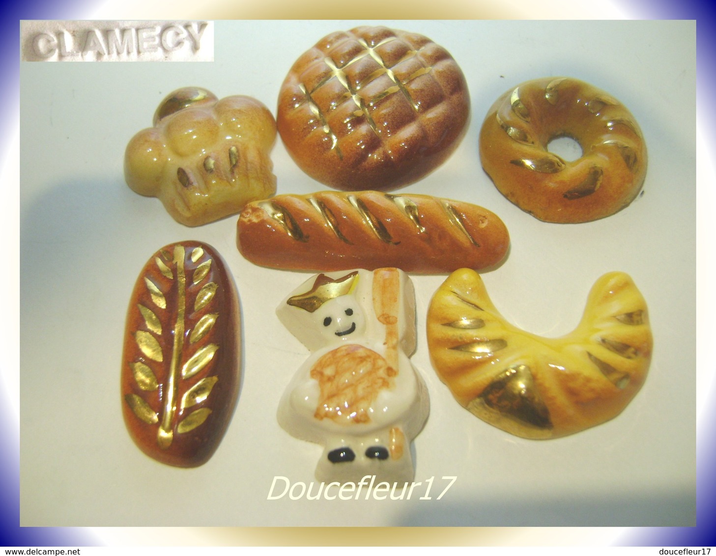 Clamecy .. Viennoiserie Royale Avec Patissier .. Série Complète .. Ref AFF : 46-2001 ..( Boite 6) - Olds