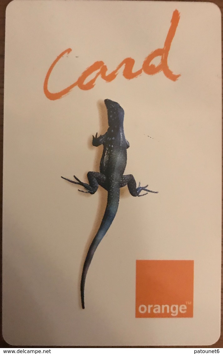 ANTILLES FRANCAISES - France Caraïbes Mobile - Orange - Lézard - Echantillon - Antilles (Françaises)