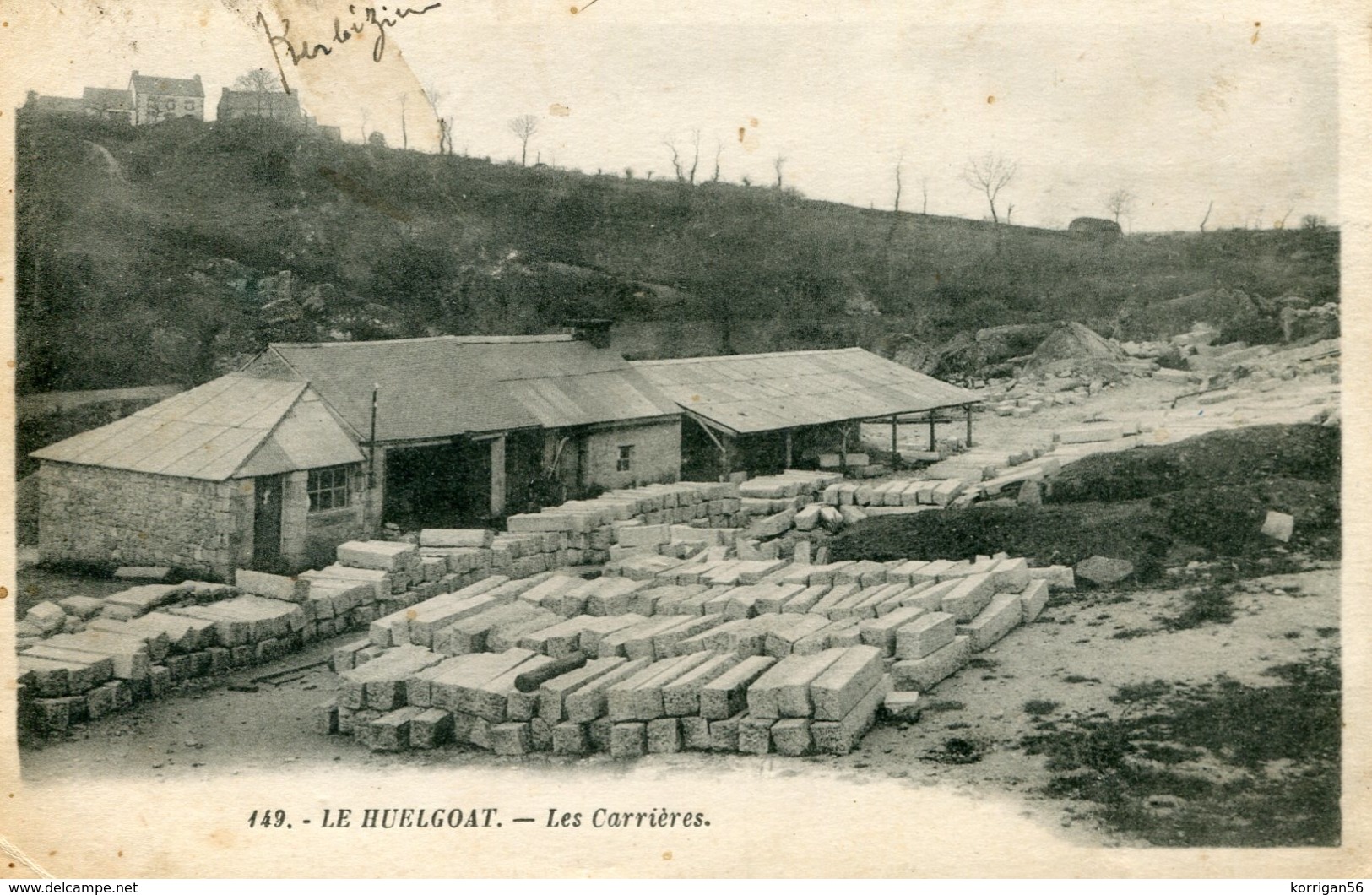 HUELGOAT *** LES CARRIERES  *** - Huelgoat