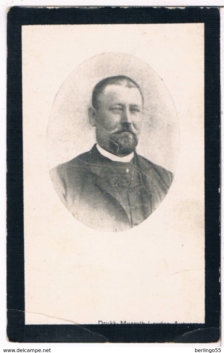 Dp. Willemsen Antonius. Wed. Suykerenbuyck.H. En Schrovens.M. ° Loenhout 1851 † Antwerpen 1913  (2 Scan's) - Religion & Esotérisme