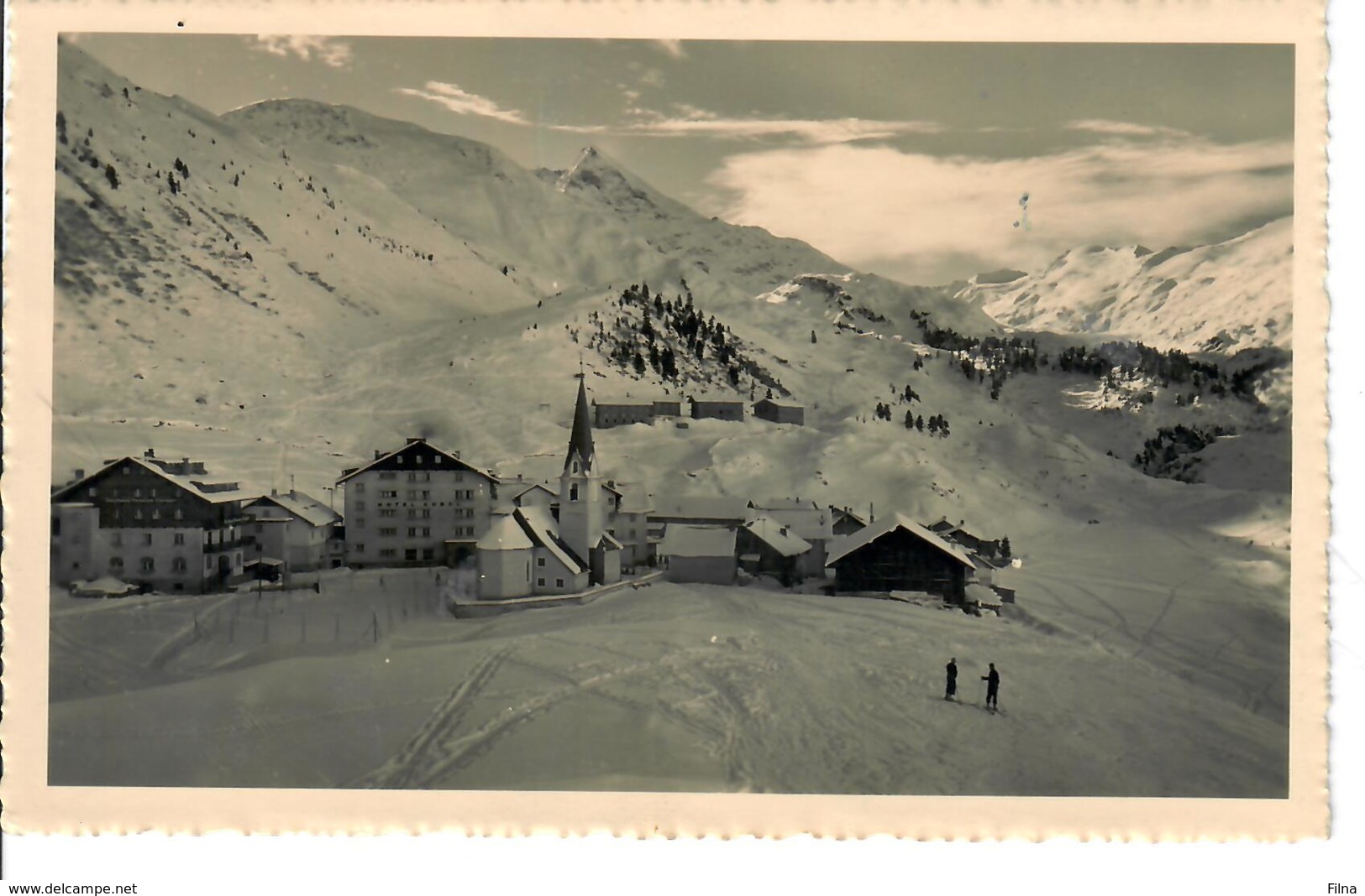 CARTOLINA AUSTRIA 1949 - OBER GURGL 1930 M. - SOLDEN  - VIAGGIATA - Sölden