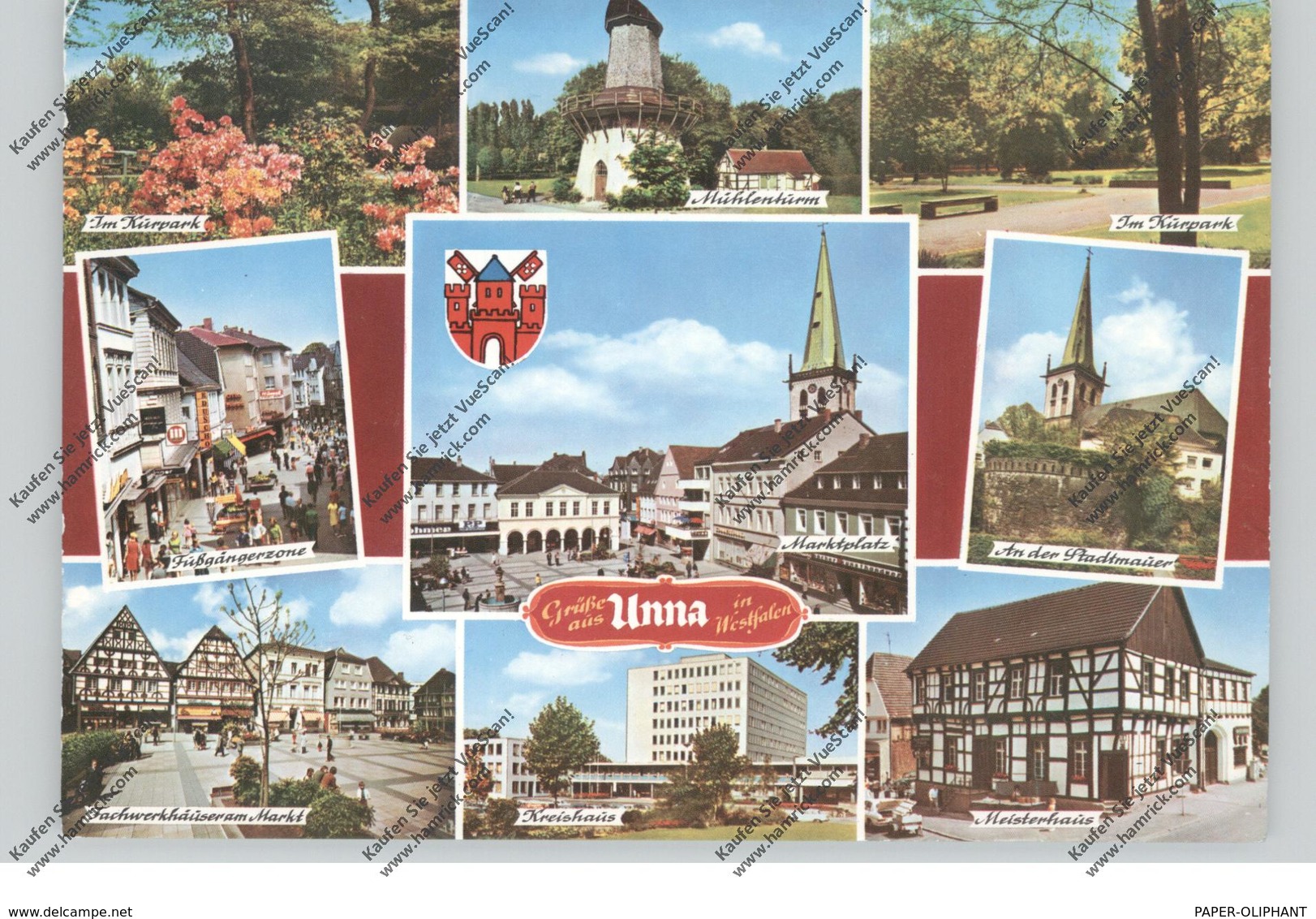 4750 UNNA, Mehrbild-AK - Unna