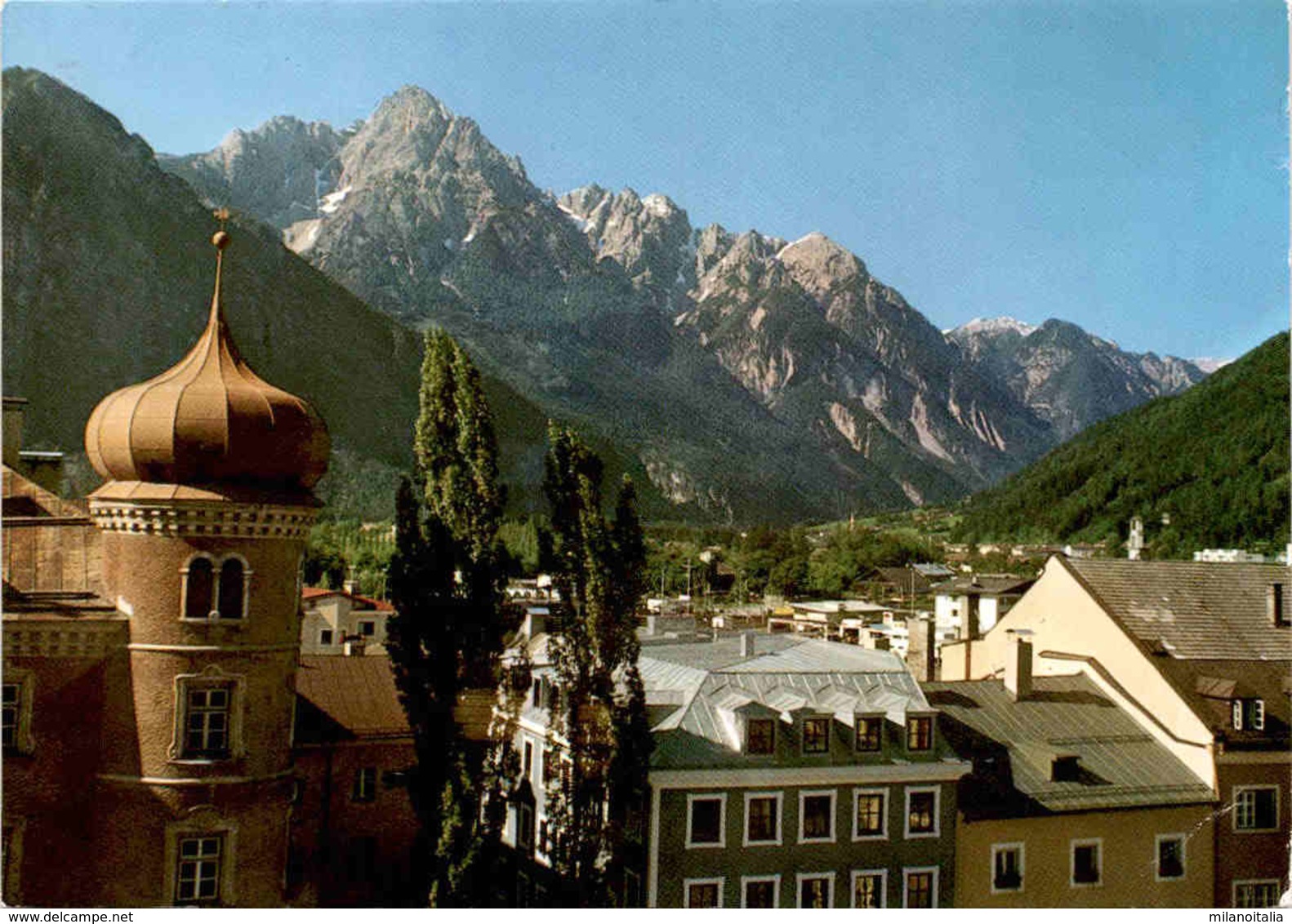 Lienz Aus Der Dachperspektive, Links Ein Turm Der Liebburg (31800) * 11. 8. 1986 - Lienz