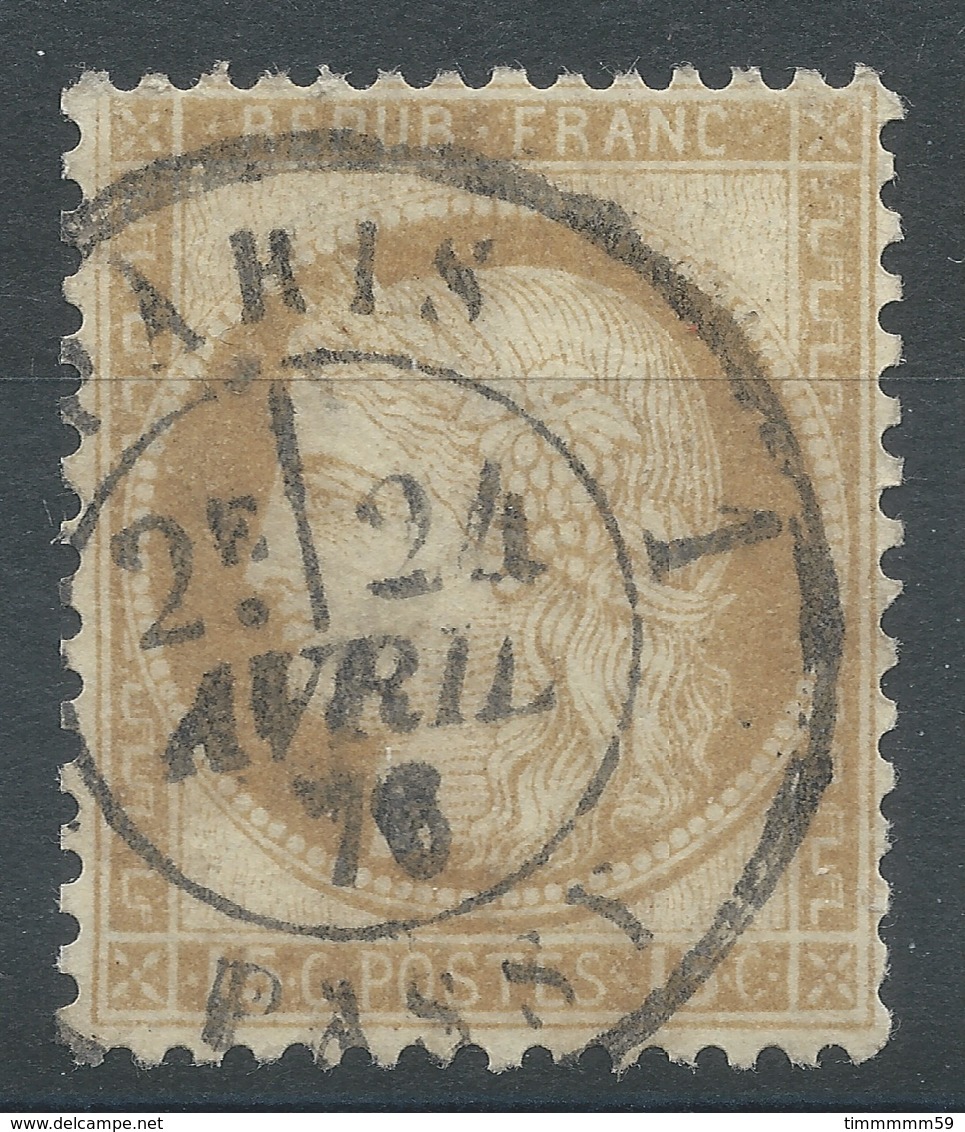 Lot N°52102  N°55, Oblit Cachet à Date De PARIS 1 PASSY - 1871-1875 Cérès