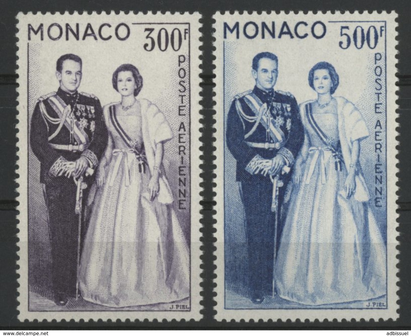 MONACO POSTE AERIENNE N° 71 + 72. Cote 51 € Neufs ** (MNH). TB - Luftfahrt