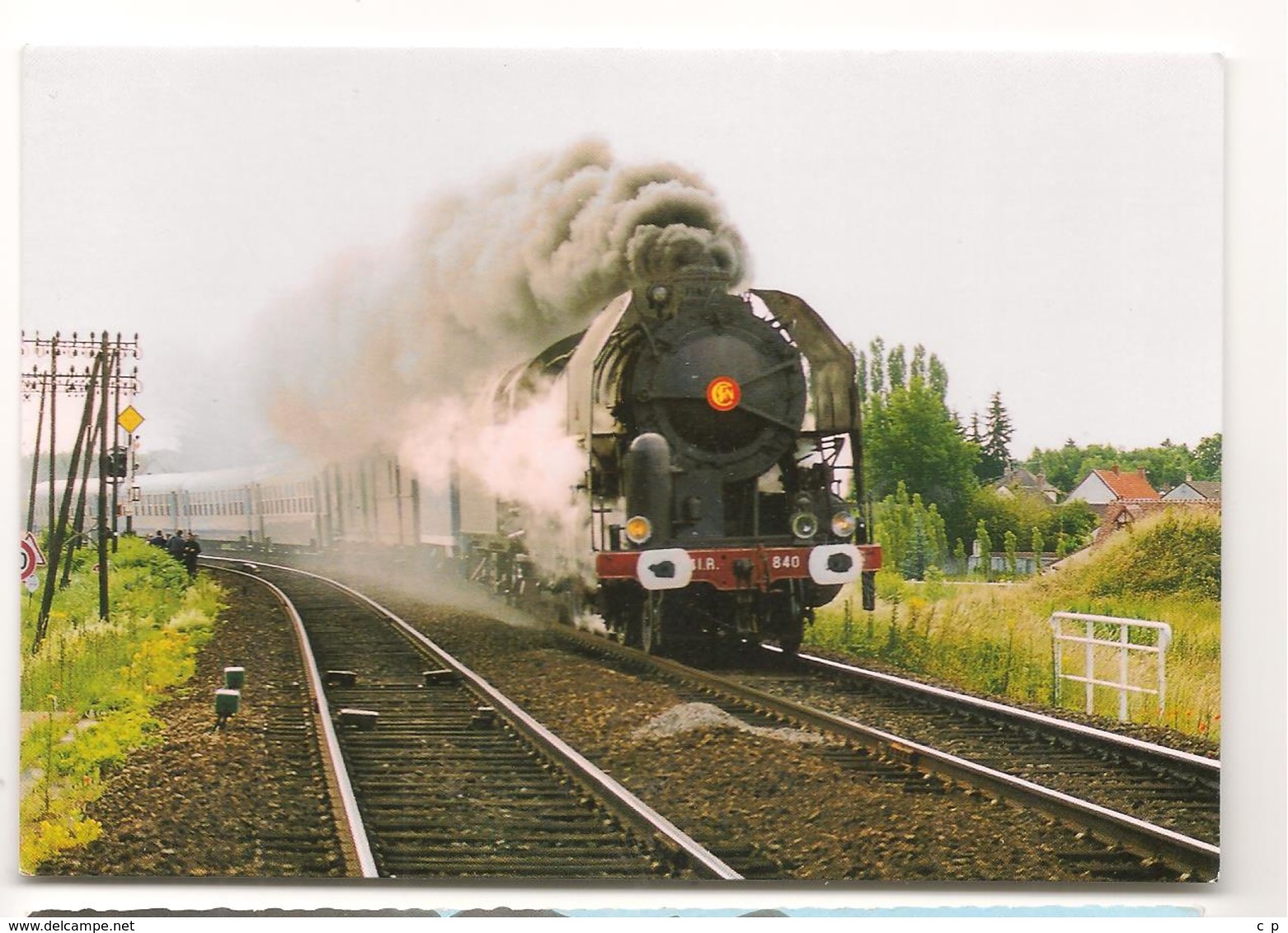 Cosne Sur Moire - Train Expresse Regional Vapeur 26111 -  CPM ° - Cosne Cours Sur Loire