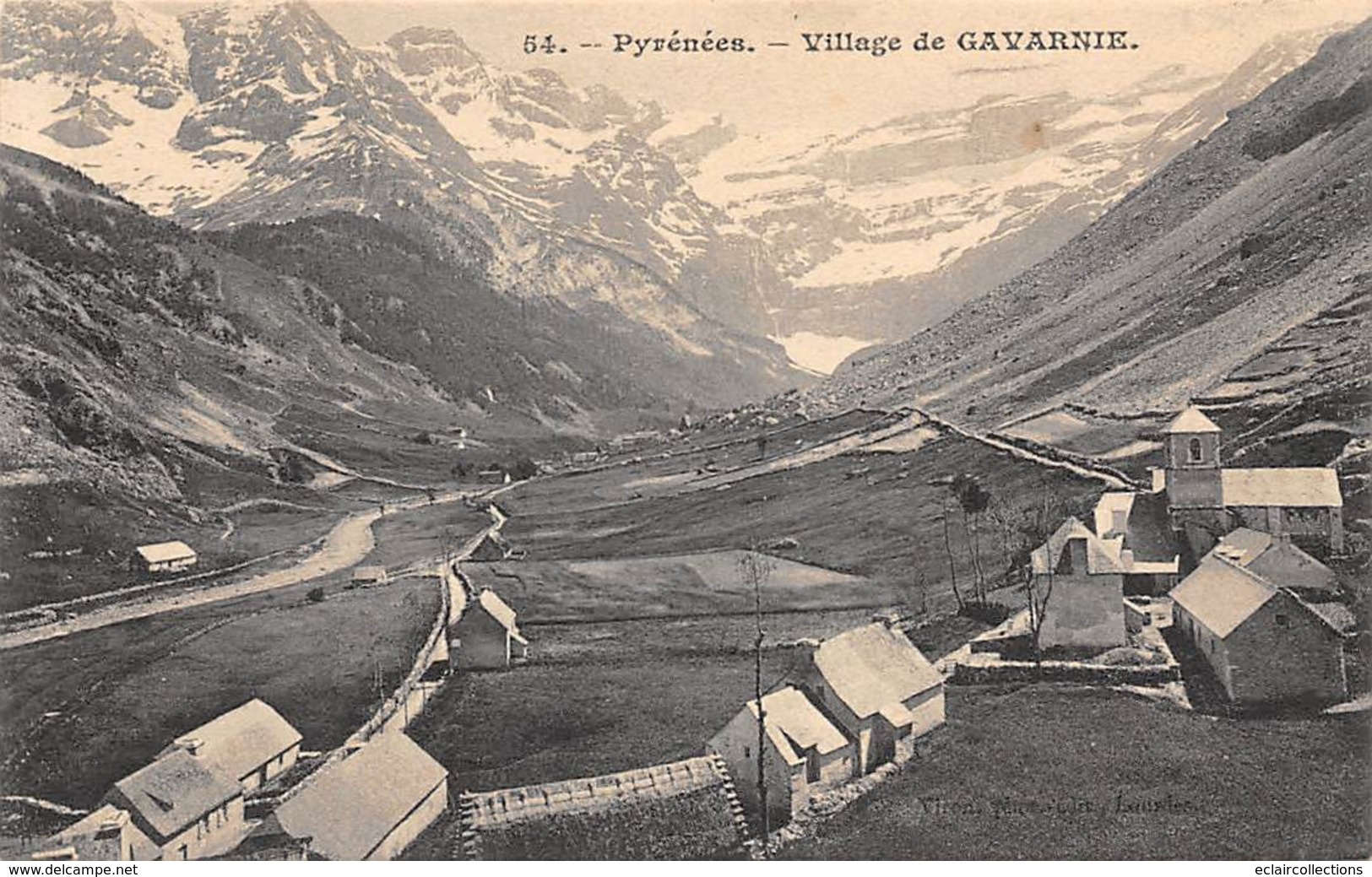 Gavarnie       65      Panorama Du Village      (voir Scan) - Gavarnie