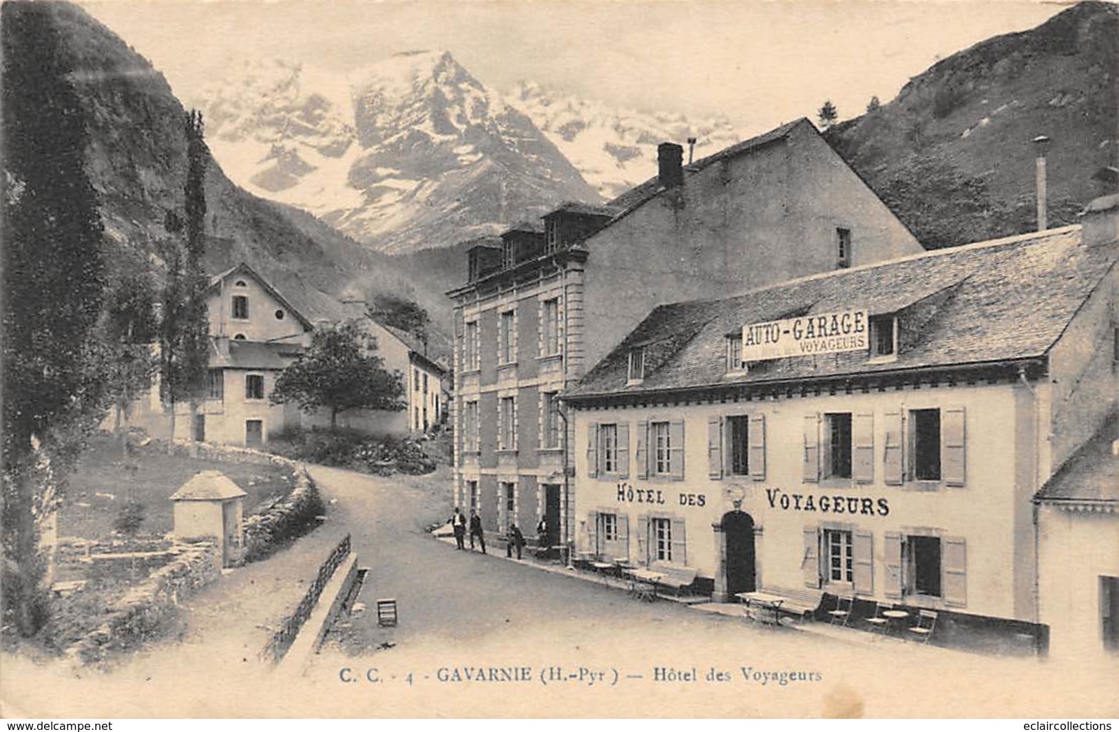 Gavarnie       65         Hôtel Des Voyageurs      (voir Scan) - Gavarnie