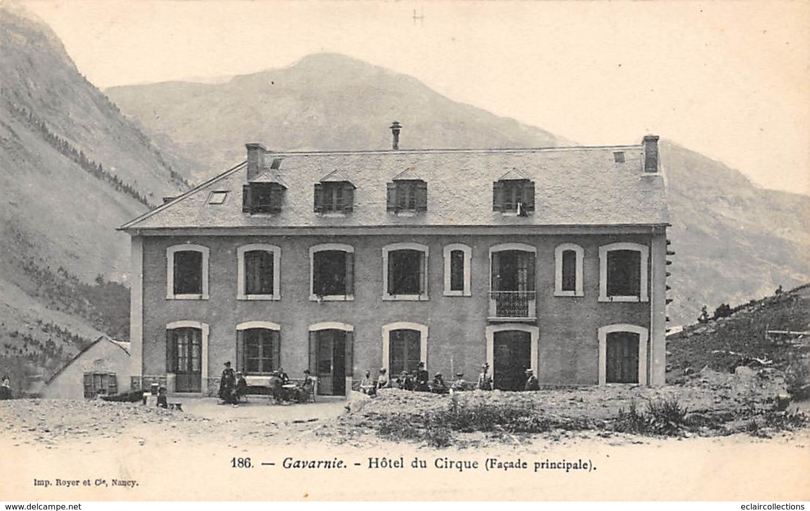 Gavarnie       65         Hôtel Du Cirque. Façade Principale        (voir Scan) - Gavarnie