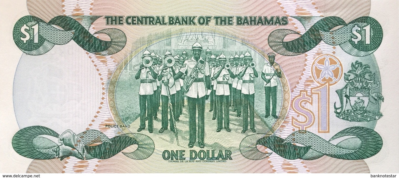 Bahamas 1 Dollar, P-70 (2001) - UNC - Bahamas