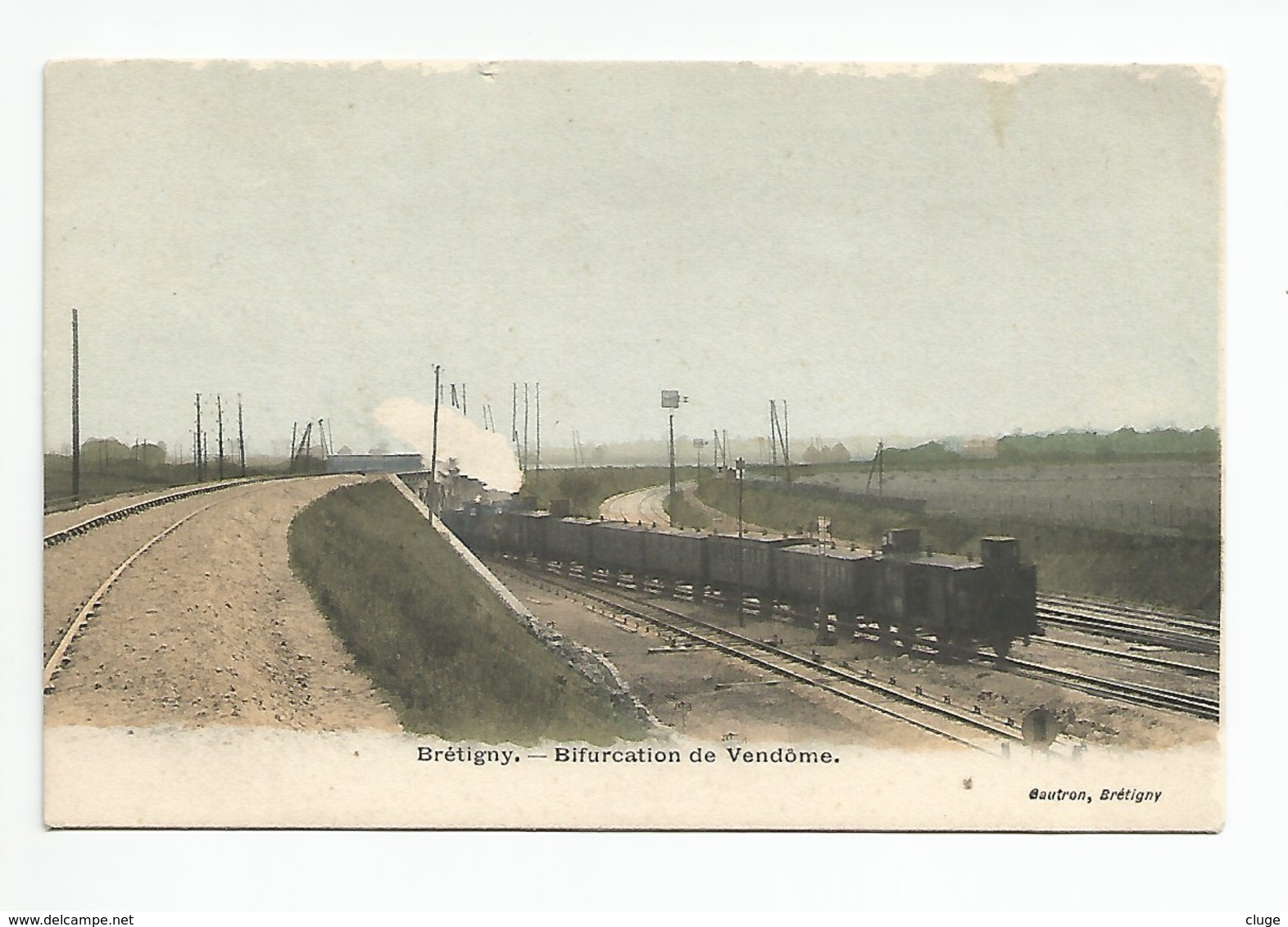 91- BRETIGNY SUR ORGE - Bifurcation De Vendôme - Train - Stazioni Con Treni