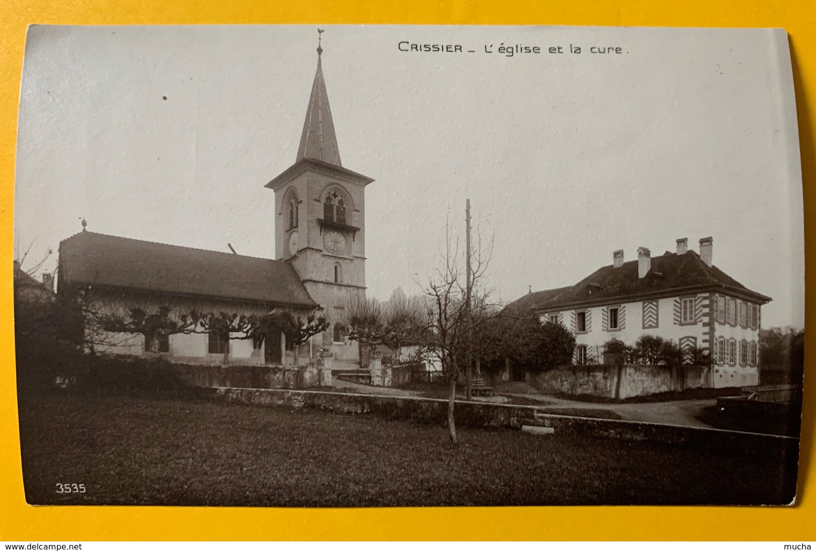 9969 - Crissier L'Eglise Et La Cure - Crissier