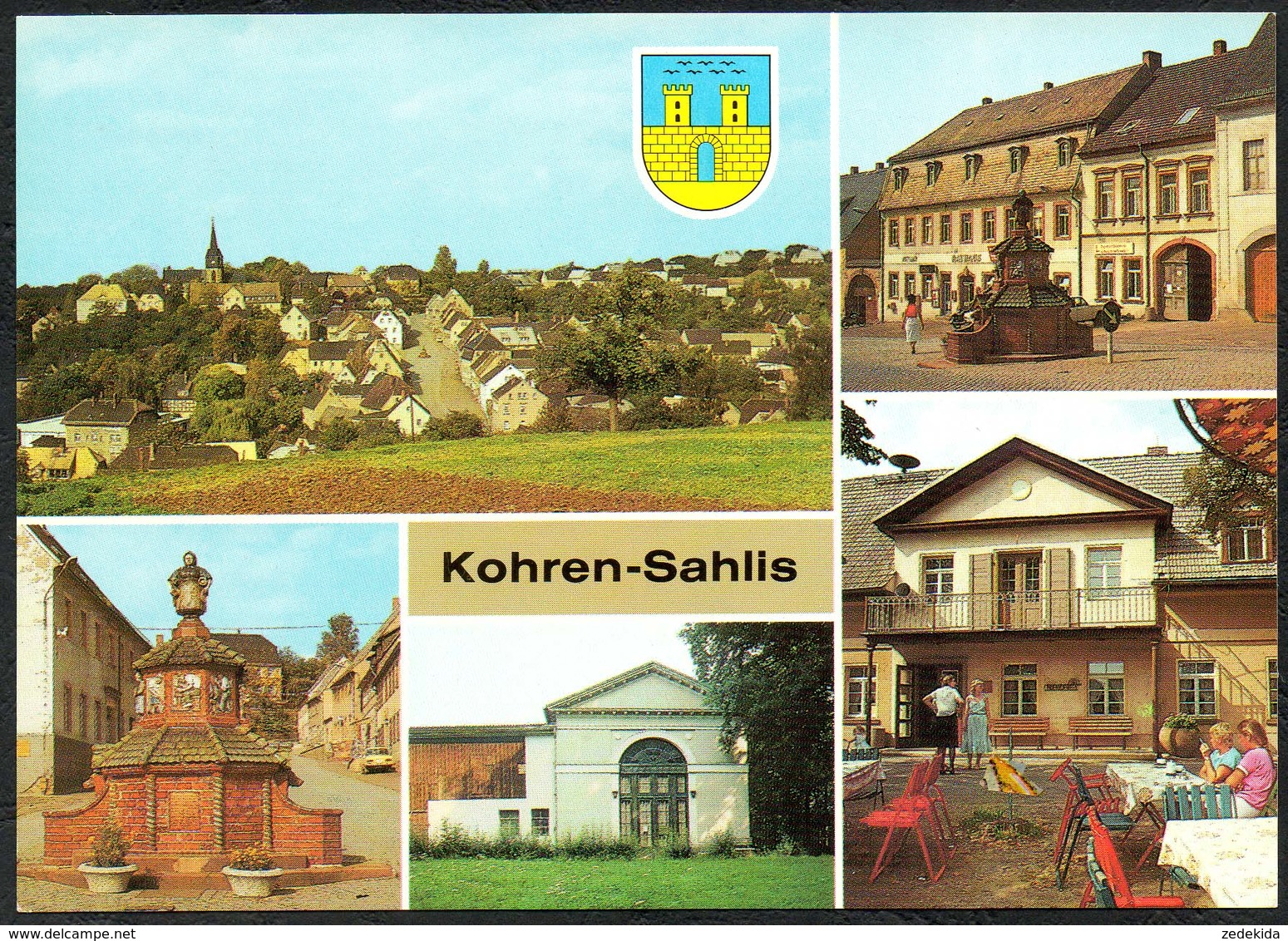 D2732 - TOP Kohren Sahlis Gaststätte Lindenvorwerk Markt - Bild Und Heimat Reichenbach - Kohren-Sahlis