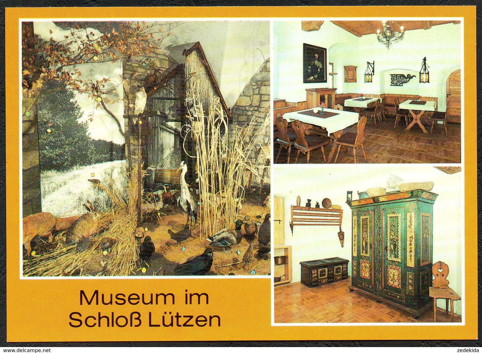 D2789 - TOP Lützen Schloß Museum Cafe - Bild Und Heimat Reichenbach - Lützen